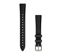Garmin Lily® 2 14 Mm Leather Strap Noir Black / Cream Gold