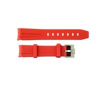 Bracelet de montre de 20 mm de largeur en caoutchouc et acier inoxydable pour homme Accessoires de montres Mallette à outils Bracelets de montre, taille unique