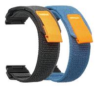 Bracelet de montre de 22 mm compatible avec Garmin, Bracelet de sport élastique pour Fēnix 8 Solar 47 mm/8 AMOLED 47 mm/Fēnix E/Fēnix 7 Pro/Forerunner/Approach/MARQ/quatix/D2 Series Bracelet de