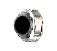 Bracelet de montre de luxe en titane for homme, 22mm, Compatible avec Huawei Watch GT 5 4 3 Pro 46mm/Ultimate(Titanium,For Huawei GT4 46mm)