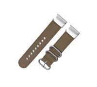 Bracelet de montre de nylon 22/26mm Compatible avec Garmin Fenix 8/7 7X Pro/6 6X Pro/5 5X Plus/Epix Pro/Forerunner 965(Army Green-Silver,26mm)