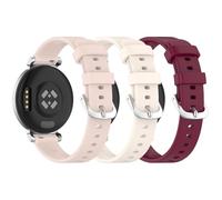 Bracelet de montre de rechange 14 mm - Compatible avec Fossil Gilmore/Jacqueline/Stella - Bracelet de montre en silicone pour Fossil Raquel Sun Moon/Raquel 26 mm, Mittelgroße, Silicone, Pas de gemme
