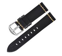 Bracelet de montre de rechange en cuir véritable 20 mm
