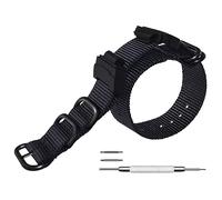 Bracelet de montre de rechange en nylon compatible avec Casio G-Shock modèle GA-100 GA-110 GA-100C GA-300 GA-120 GA-200 GD-100 GA-140 GA-735 GA-800 DW-5600 DW Référence produit : 5610. DW-5300