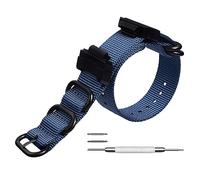 Bracelet de montre de rechange en nylon compatible avec Casio G-Shock Watch Model GA-100 / GA-110 / GA-100C / GA-300 / GA-120 / GA-200 / GD-100 /GA-140/GA-735/GA-800/DW-5600/DW-5610/DW-5610 / DW-5610