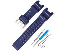 Bracelet de montre de rechange en résine pour Casio GW-9500-1/GW-9500-1A4/GW-9500-3, pour homme et femme, M, Silicone, Agate