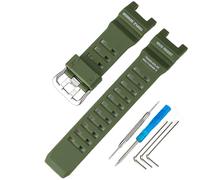 Bracelet de montre de rechange en résine pour Casio GW-9500-1/GW-9500-1A4/GW-9500-3, pour homme et femme, M, Silicone, Agate