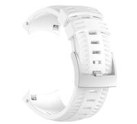 Bracelet de montre de rechange en silicone blanc de haute qualité, compatible avec la Suunto 9_M