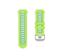 Bracelet De Montre De Rechange En Silicone, Double Couleur, À La Mode, Adapté Au Bracelet En Caoutchouc For Garmin Forerunner 920XT(Green-white)
