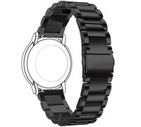 Bracelet de montre de rechange pour Fossil Q Bracelet en métal Bracelets de montre pour montre intelligente Fossil Q Crewmaster Gen 2 Hybrid/Founder Gen 2/Nate Gen 2 Hybrid/Wander Gen 2, noir