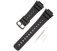 Bracelet de montre de remplacement G-Shock pour Casio DW-5900 DW-6100 DW-6695 DW-6900 G-6900 GW-M5610 DW-5600E GW-6900, 16mm, Caoutchouc, Pas de pierre précieuse