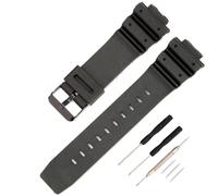 Bracelet de montre de remplacement G-Shock pour Casio DW-5900 DW-6100 DW-6695 DW-6900 G-6900 GW-M5610 DW-5600E GW-6900, 26 millimeters, Caoutchouc, Pas de pierre précieuse