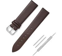 Bracelet de montre de remplacement Vintage en cuir Bracelet de montre en cuir 14mm brun