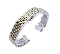 Bracelet de montre en acier inoxydable 10 12 14 16mm, Bracelet de remplacement à dégagement rapide for dames, lien à extrémité plate
