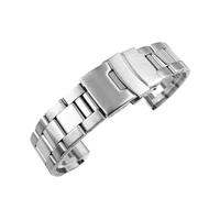 Bracelet de montre en acier inoxydable 18 20 22 24 26 28mm, bracelet métallique unisexe for montre traditionnelle ou intelligente, bracelet de remplacement, accessoires de montre(Silver,28mm)