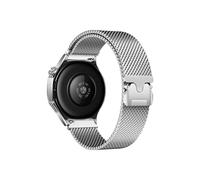 Bracelet de montre en acier inoxydable 20mm 22mm Compatible avec Huawei GT54 46mm/Oneplus 2 2R/Samsung 7 6 5 4/Omega(Silver,20mm)
