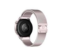 Bracelet de montre en acier inoxydable 20mm 22mm Compatible avec Huawei GT54 46mm/Oneplus 2 2R/Samsung 7 6 5 4/Omega(Pink,18mm)