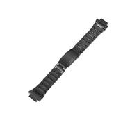 Bracelet de montre en acier inoxydable adapté for casio GW-B5600 DW5600/M5610/GMW-B5000/GA2100/GM-2100 GM5600 Bracelet de montre en métal Bracelet en acier(Black,For M5610)