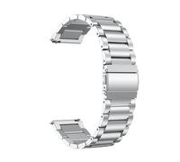 Bracelet de montre en acier inoxydable - Ajustement confortable et sûr Silver 24 mm