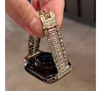 Bracelet de montre en acier inoxydable de forme diamant et de forme blé compatible avec les séries Ultra2/Ultra/11/10/9/8/7/6/5/4/3/2/1/SE 38/40/41/(S10-42MM),42/44/45/46/49MMAlliage de zinc