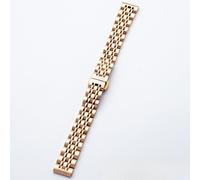 Bracelet de Montre en Acier Inoxydable pour Garmin Lily 2 - Boucle Papillon 14 mm Gold