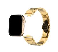 Bracelet de montre en acier inoxydable Pour Huawei Watch Fit3 Fit4 Fit4Pro, connecteurs spécialisés(Gold,For Fit4pro+case)