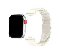 Bracelet de montre en acier inoxydable Pour Huawei Watch Fit3, Fit4, Fit4Pro, étui de protection, ceinture(White,For Fit3+case)