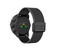 Bracelet de montre en acier inoxydable pour Suunto 9 Baro/7/d5/Spartan Black 22 mm