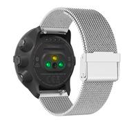 Bracelet de montre en acier inoxydable pour Suunto 9 Baro/7/d5/Spartan Silver 24 mm