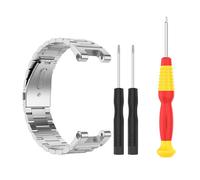Bracelet de montre en acier inoxydable + tournevis Silver Amazfit T-Rex A1918