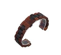 Bracelet de Montre en Bois 20mm 22mm, Bracelet de Remplacement for Hommes et Femmes, Conception à dégagement Rapide