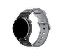 Bracelet de montre en caoutchouc 22mm 20mm Compatible avec Huawei GT5 4 46mm/Amazfit Balance GTR4/Samsung Galaxy 7 6 54(Black Grey,For Huawei GT4 46mm)