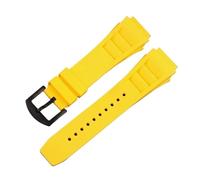 Bracelet de montre en caoutchouc 25 mm rouge, noir, vert, gris, bleu, style oreille, compatible avec Richard Mille pour bracelet de montre RM011, 21mm, Acétate, Pas de pierre précieuse