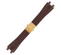 Bracelet de montre en caoutchouc de silicone pour Ulysse Nardin Sports de plein air étanche Bracelet de poignet de remplacement Accessoires de montre Pièces, Black Black Clasp, Acier allié Cuir, Non