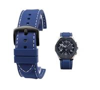 Bracelet de montre en caoutchouc et silicone pour Casio Edifice EFB-680 ECB10YD Bracelet de montre pour homme Ocean Heart EFB680 convexe 12 mm 14 mm, universal, Caoutchouc, Non