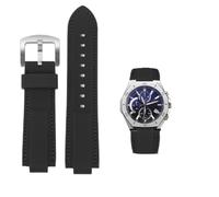 Bracelet de montre en caoutchouc et silicone pour Casio Edifice EFB-680 ECB10YD Bracelet de montre pour homme Ocean Heart EFB680 convexe 12 mm 14 mm, universal, Caoutchouc, Non