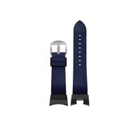 Bracelet de montre en caoutchouc for hommes, Compatible avec Casio G-SHOCK Little Mud King 3rd 5594 GG-B100(Blue-silver pin buckle)