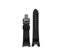 Bracelet de montre en caoutchouc for hommes, Compatible avec Casio G-SHOCK Little Mud King 3rd 5594 GG-B100(Black-black)