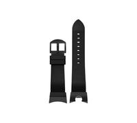 Bracelet de montre en caoutchouc for hommes, Compatible avec Casio G-SHOCK Little Mud King 3rd 5594 GG-B100(Black-black pin buckle)