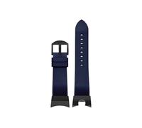 Bracelet de montre en caoutchouc for hommes, Compatible avec Casio G-SHOCK Little Mud King 3rd 5594 GG-B100(Blue-black pin buckle)