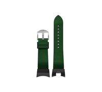 Bracelet de montre en caoutchouc for hommes, Compatible avec Casio G-SHOCK Little Mud King 3rd 5594 GG-B100(Green-silver pin buckle)