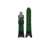 Bracelet de montre en caoutchouc for hommes, Compatible avec Casio G-SHOCK Little Mud King 3rd 5594 GG-B100(Green-black)