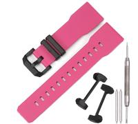 Bracelet de montre en caoutchouc résine à dégagement rapide de 24 mm - Compatible avec Casio GA-2300-1AER GA-2300-7AER GA-2300-4AER, bracelet de rechange sport durable et étanche pour homme avec