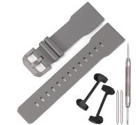 Bracelet de montre en caoutchouc résine à dégagement rapide de 24 mm - Compatible avec Casio GA-2300-1AER GA-2300-7AER GA-2300-4AER, bracelet de rechange sport durable et étanche pour homme avec
