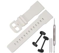 Bracelet de montre en caoutchouc résine à dégagement rapide de 24 mm - Compatible avec Casio GA-2300-1AER GA-2300-7AER GA-2300-4AER, bracelet de rechange sport durable et étanche pour homme avec