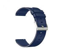 Bracelet de montre en cuir bleu nuit pour Huawei Watch GT2 Pro