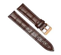 Bracelet de montre en cuir de remplacement universel, pour hommes et femmes, 12mm-24mm, Marron-rg, 14mm
