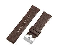 Bracelet de montre en cuir de vache, 24mm, 26mm, 28mm, 30mm, 32mm, Compatible avec la montre Diesel série Friday Dz4323 Dz4318 Dz4329, bracelet étanche en cuir de vache
