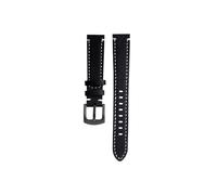 Bracelet de montre en cuir de vache for homme, Compatible avec Casio A158 A168 F91W AE-1200WHD A159 A169 AE1200(Black-black)