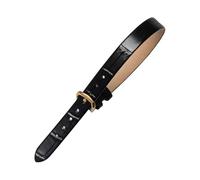 Bracelet de montre en cuir de vachette pour femme d'une seule pièce de 10mm, version prolongée avec motif en bambou coloré et agréable pour la peau, longueur de 220mm
